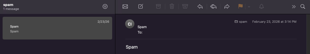 Passo 1 Apple Mail